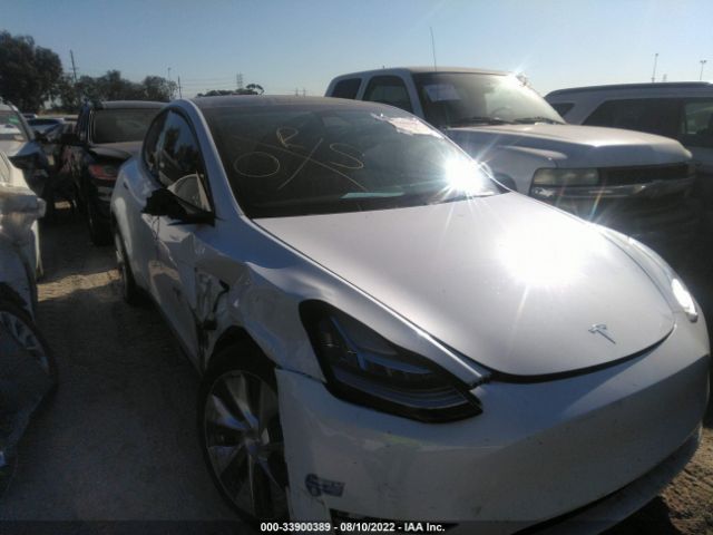 TESLA MODEL Y 2021 5yjygdee8mf218379