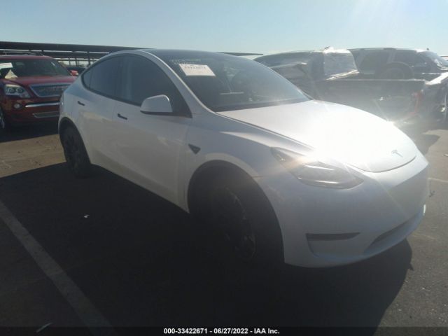 TESLA MODEL Y 2021 5yjygdee8mf271793