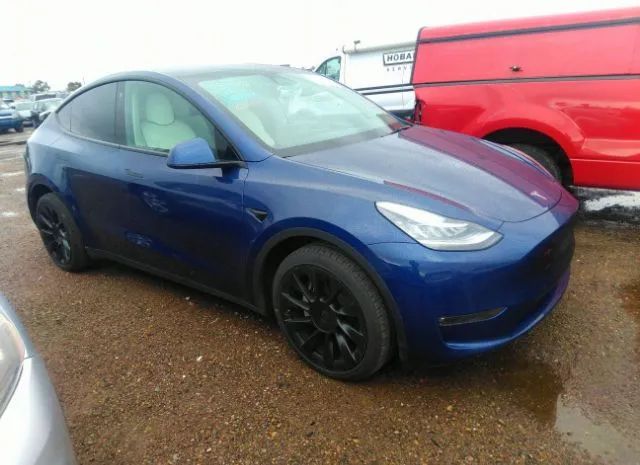 TESLA MODEL Y 2021 5yjygdee8mf277156