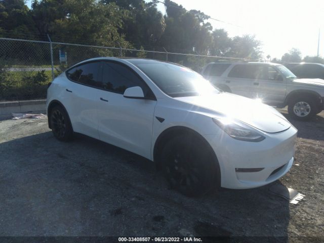 TESLA MODEL Y 2021 5yjygdee8mf311399