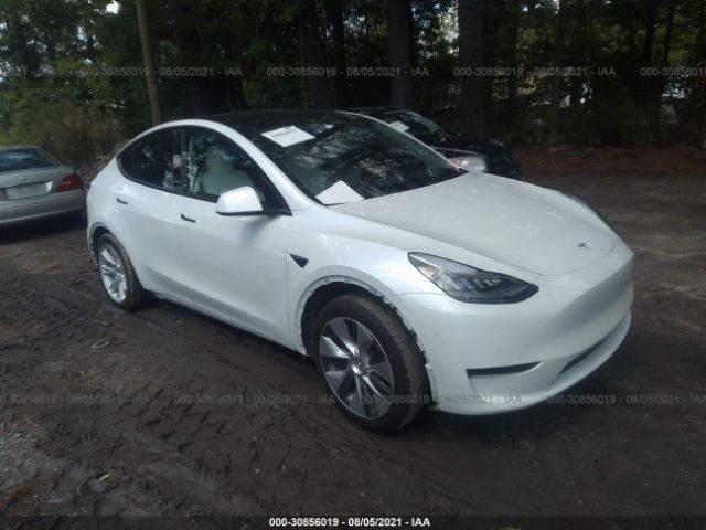 TESLA MODEL Y 2020 5yjygdee9lf021056