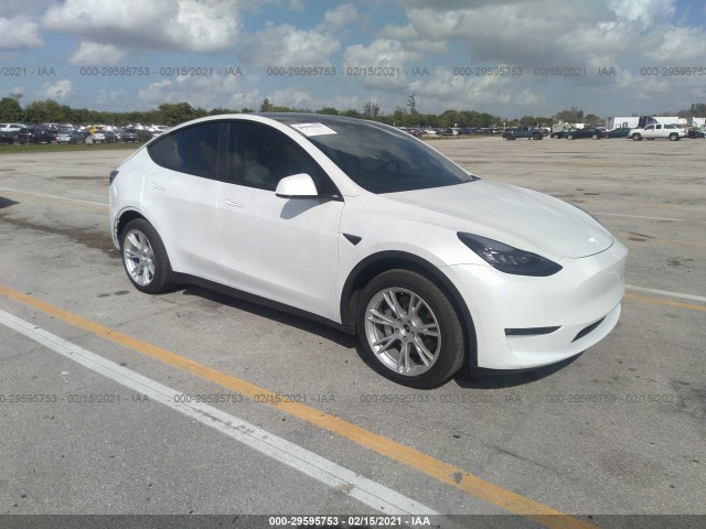 TESLA MODEL Y 2020 5yjygdee9lf032574