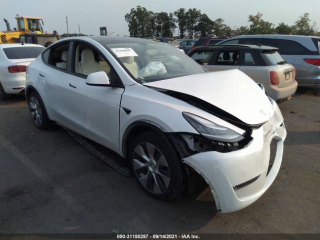 TESLA MODEL Y 2020 5yjygdee9lf032722