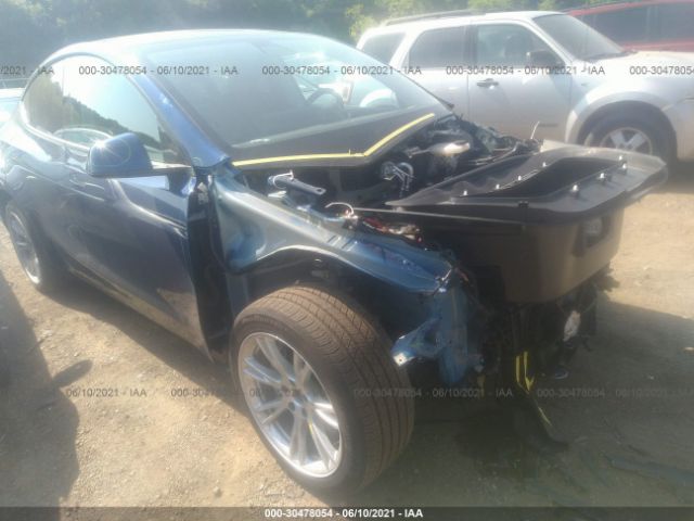 TESLA MODEL Y 2020 5yjygdee9lf047611