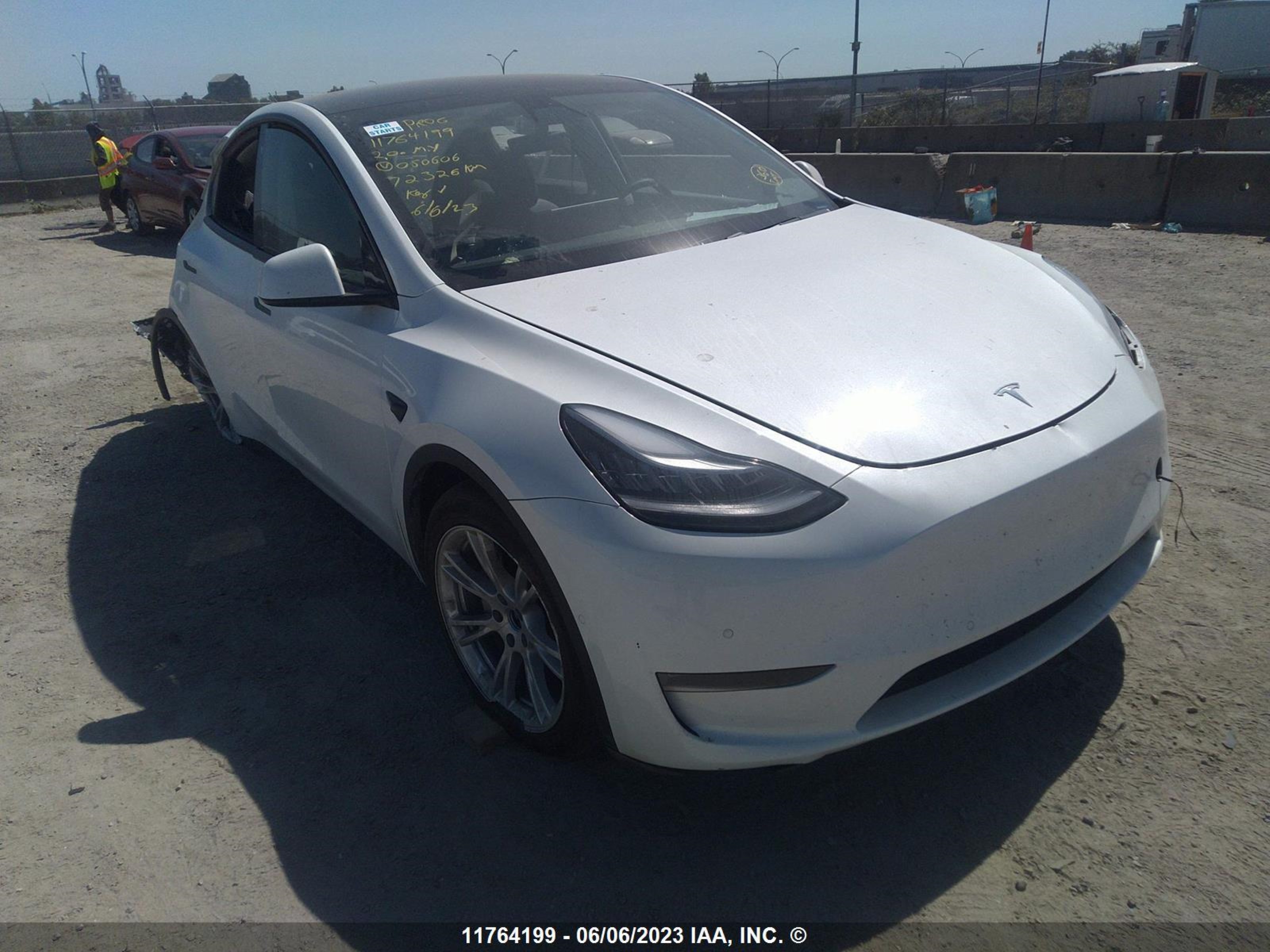 TESLA MODEL Y 2020 5yjygdee9lf050606