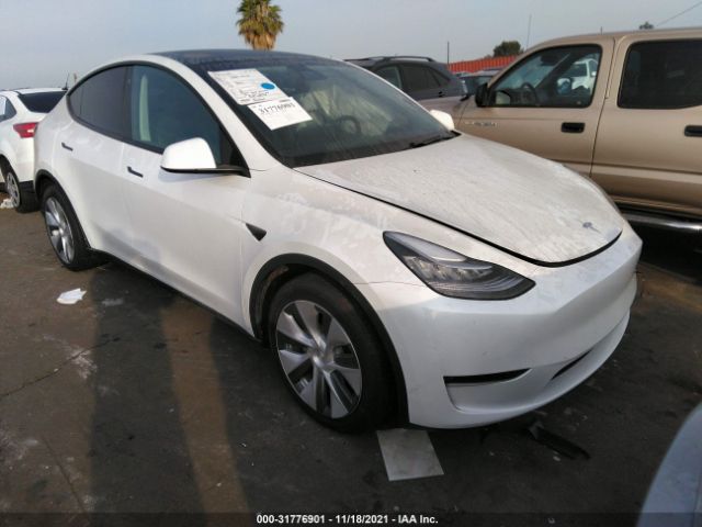 TESLA MODEL Y 2020 5yjygdee9lf054719