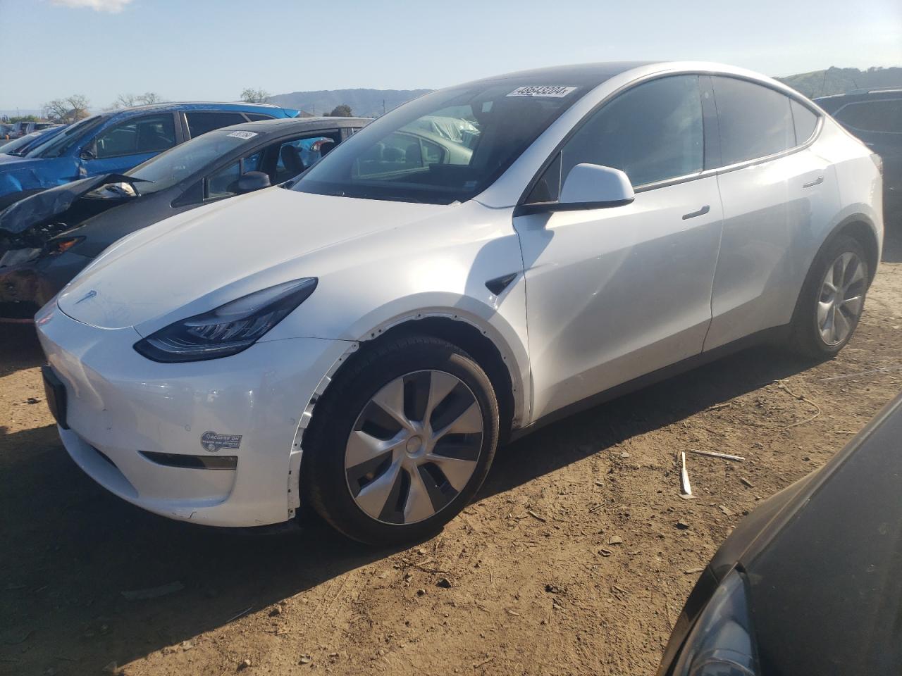 TESLA MODEL Y 2020 5yjygdee9lf055451