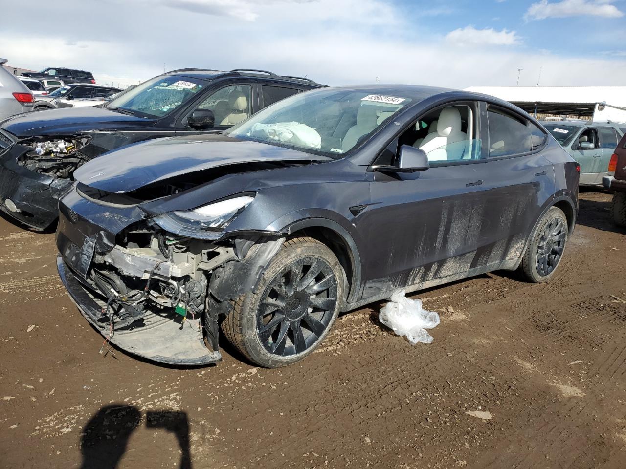 TESLA MODEL Y 2020 5yjygdee9mf065852