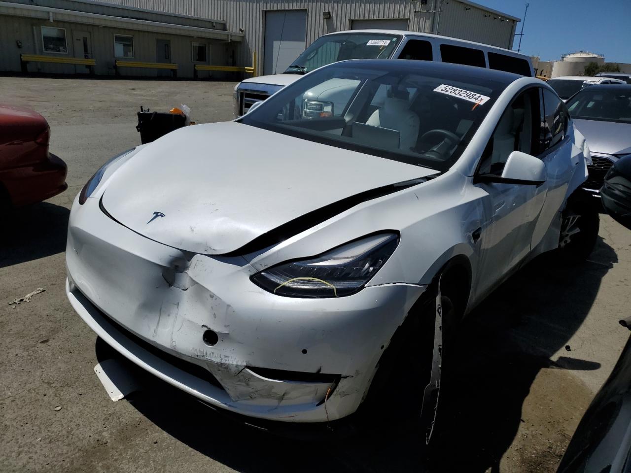 TESLA MODEL Y 2021 5yjygdee9mf090945