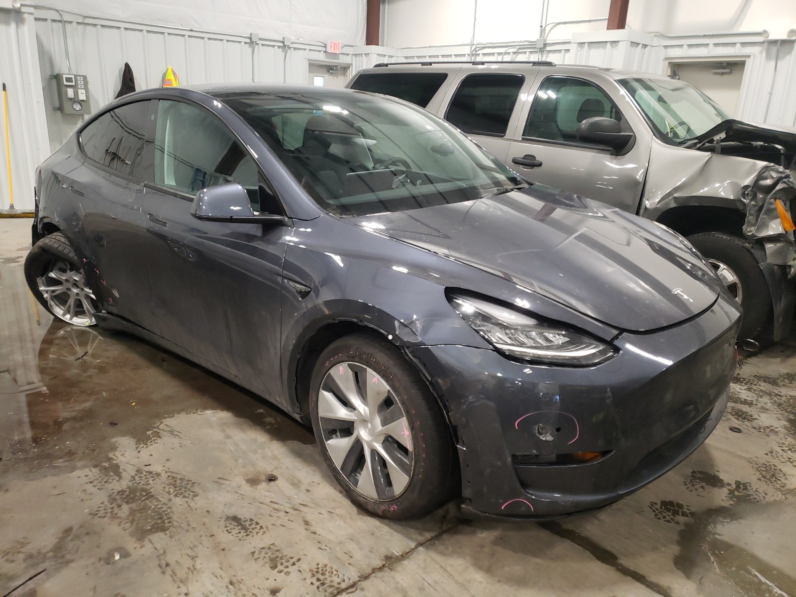 TESLA MODEL Y 2021 5yjygdee9mf106609