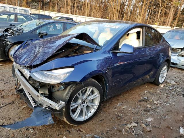 TESLA MODEL Y 2021 5yjygdee9mf114192