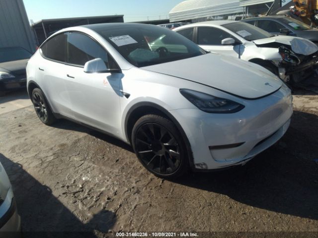 TESLA MODEL Y 2021 5yjygdee9mf125158