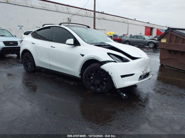 TESLA MODEL Y 2021 5yjygdee9mf153364