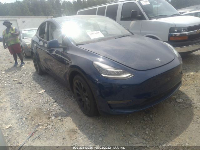 TESLA MODEL Y 2021 5yjygdee9mf186784