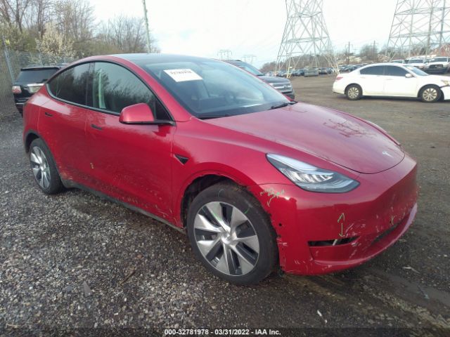 TESLA MODEL Y 2021 5yjygdee9mf207987