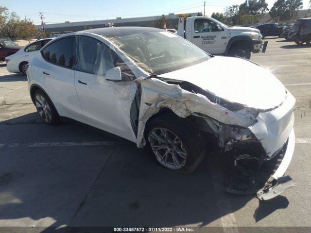 TESLA MODEL Y 2021 5yjygdee9mf217600