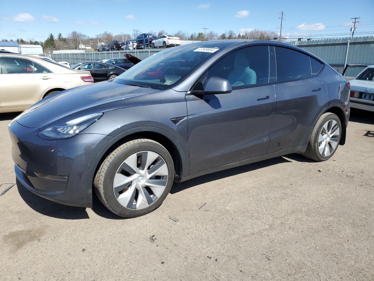 TESLA MODEL Y 2021 5yjygdee9mf228354