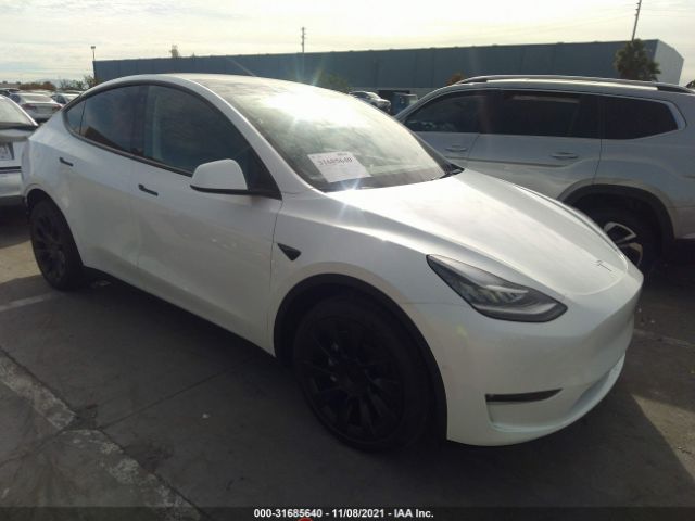 TESLA MODEL Y 2021 5yjygdee9mf267185