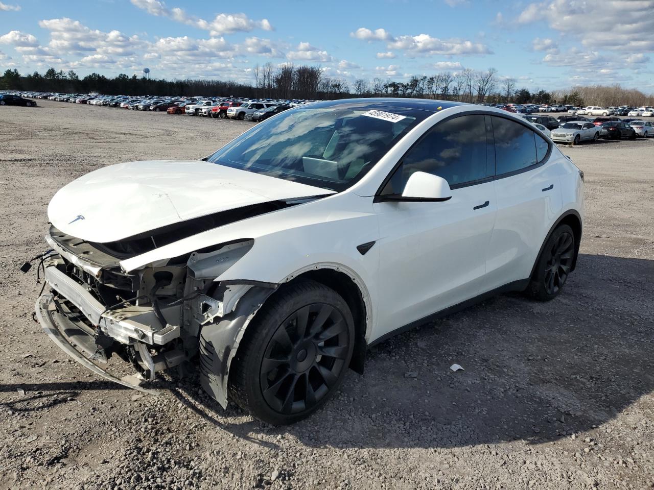 TESLA MODEL Y 2021 5yjygdee9mf268529