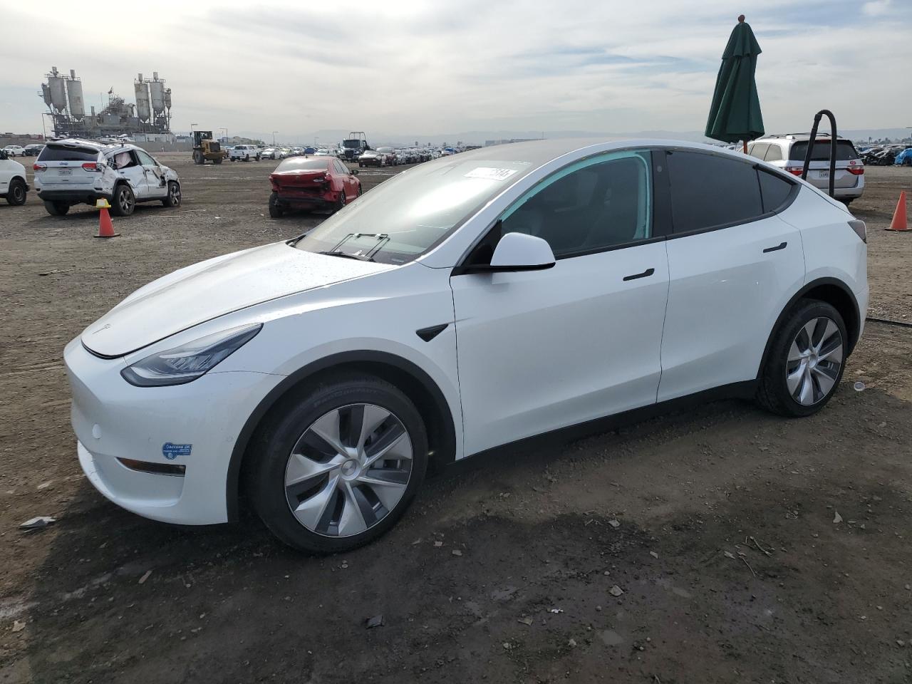 TESLA MODEL Y 2021 5yjygdee9mf272340