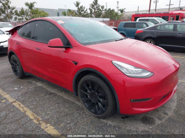 TESLA MODEL Y 2021 5yjygdee9mf276615