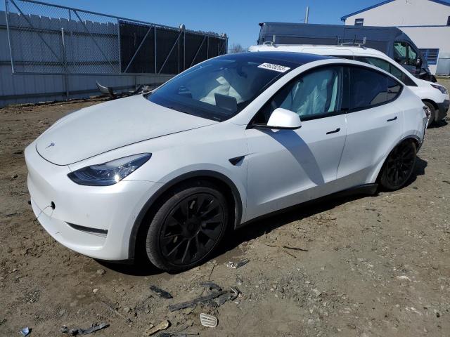 TESLA MODEL Y 2020 5yjygdeexlf008607