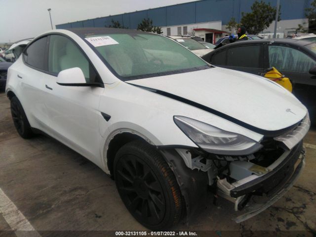 TESLA MODEL Y 2020 5yjygdeexlf017405