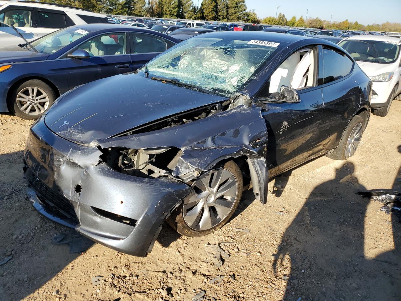 TESLA MODEL Y 2020 5yjygdeexlf030980