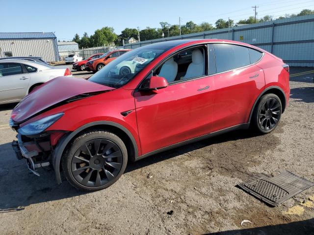 TESLA MODEL Y 2020 5yjygdeexlf040750