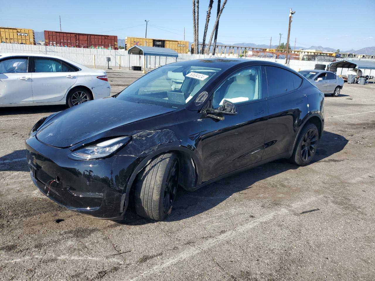 TESLA MODEL Y 2020 5yjygdeexlf046497