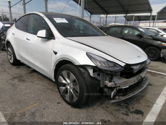 TESLA MODEL Y 2020 5yjygdeexlf058651