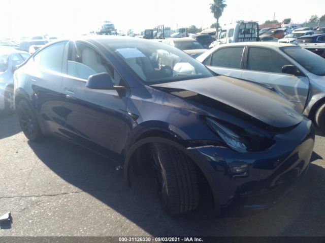 TESLA MODEL Y 2020 5yjygdeexlf059380