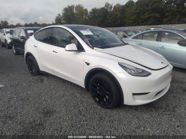 TESLA MODEL Y 2021 5yjygdeexmf062314