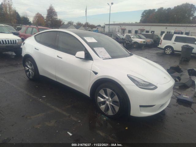 TESLA MODEL Y 2021 5yjygdeexmf066492