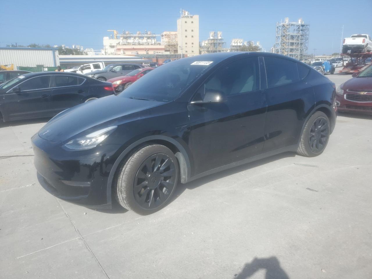 TESLA MODEL Y 2021 5yjygdeexmf068985