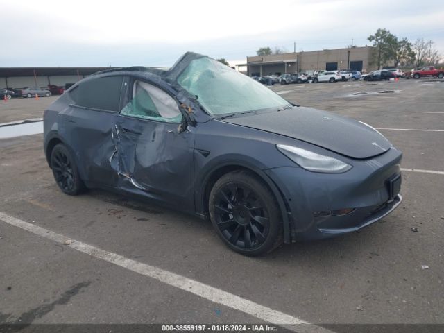 TESLA MODEL Y 2021 5yjygdeexmf073572