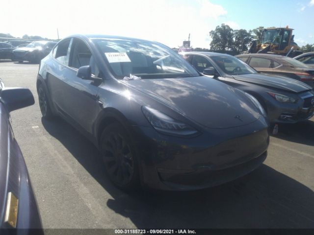 TESLA MODEL Y 2021 5yjygdeexmf075211