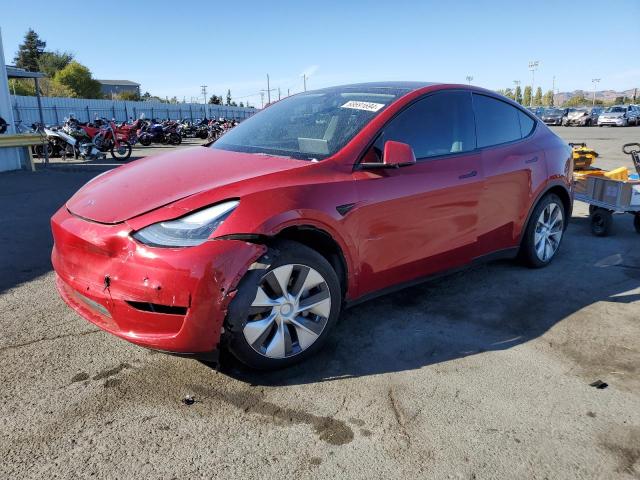 TESLA MODEL Y 2021 5yjygdeexmf096172