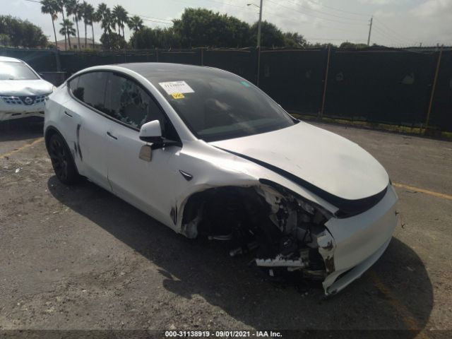 TESLA MODEL Y 2021 5yjygdeexmf108773