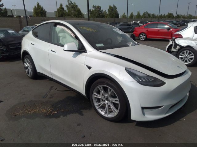 TESLA MODEL Y 2021 5yjygdeexmf145354