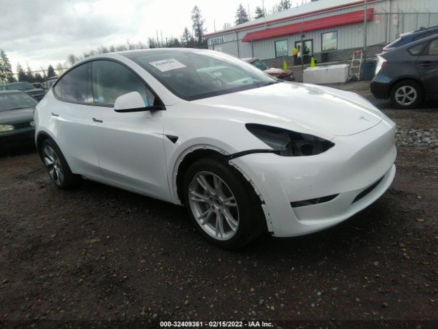 TESLA MODEL Y 2021 5yjygdeexmf145483