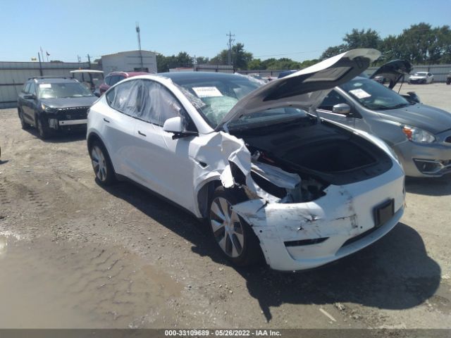 TESLA MODEL Y 2021 5yjygdeexmf191430