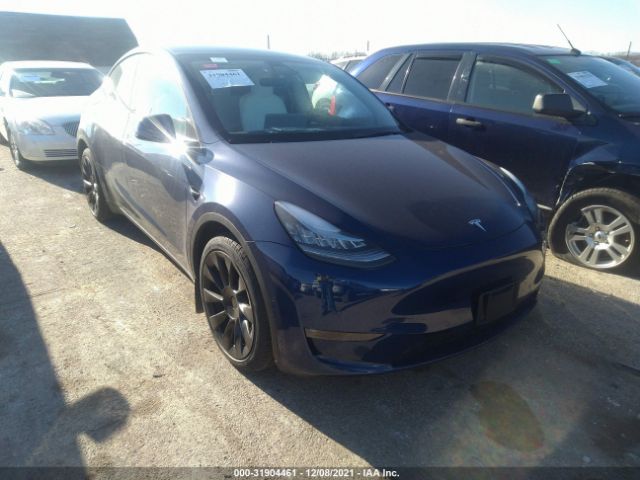 TESLA MODEL Y 2021 5yjygdeexmf210168