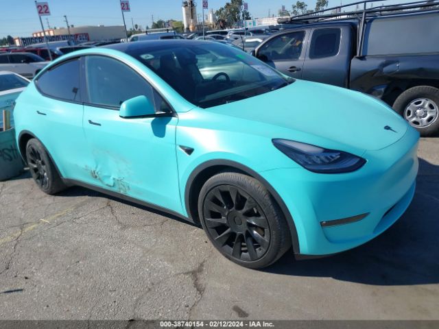 TESLA MODEL Y 2021 5yjygdeexmf217234