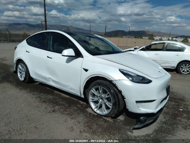 TESLA MODEL Y 2021 5yjygdeexmf233126