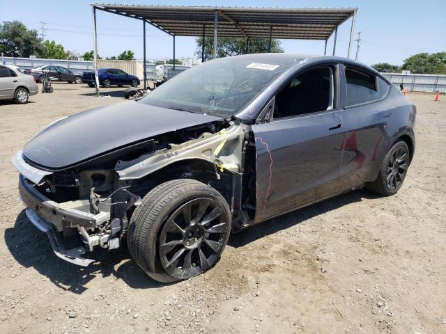 TESLA MODEL Y 2021 5yjygdeexmf241355