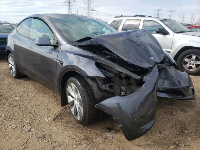 TESLA MODEL Y 2021 5yjygdeexmf244496