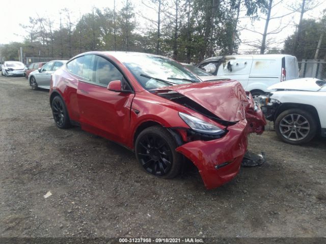 TESLA MODEL Y 2021 5yjygdeexmf248693