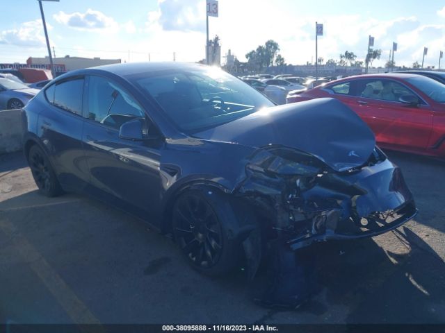 TESLA MODEL Y 2021 5yjygdeexmf255949