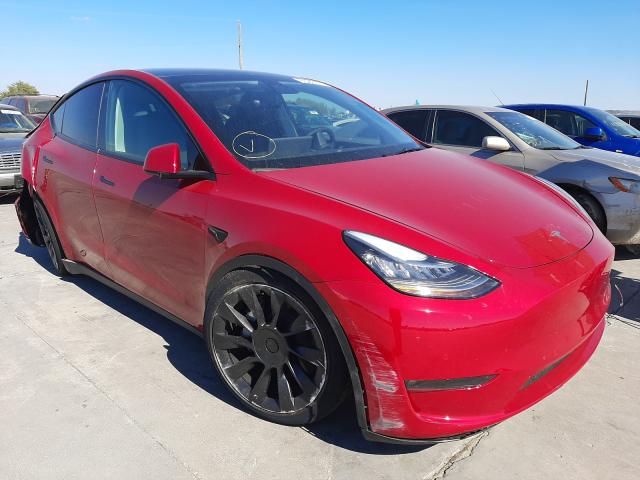 TESLA MODEL Y 2021 5yjygdeexmf259029